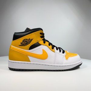 AIR JORDAN 1 MID 'UNIVERSITY GOLD'